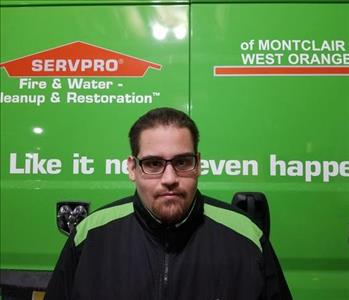 Johnny Montalvano, team member at SERVPRO of Montclair / West Orange